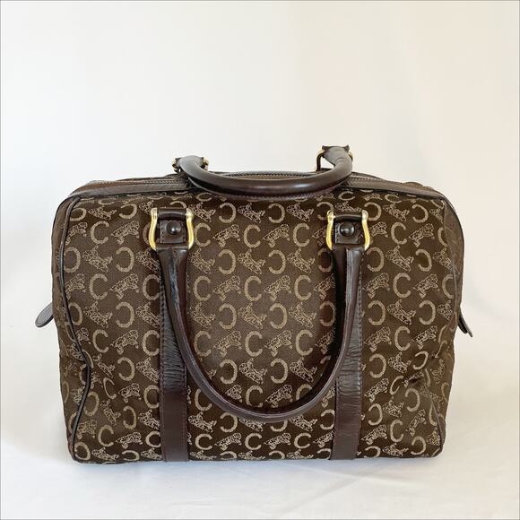 Celine Brown Monogram Shoulder Bag - Picture 13 of 13